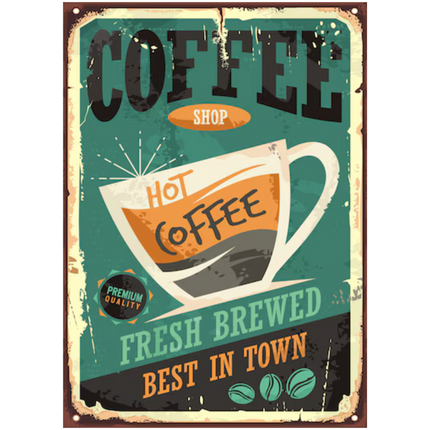 Vintage Coffee Poster