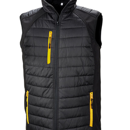 compass padded softshell gilet