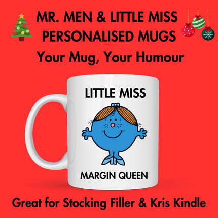 Personalised Mr. Men or Little Miss Mug