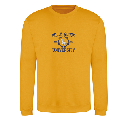Silly Goose University Embroidery Sweatshirt | Hoodie