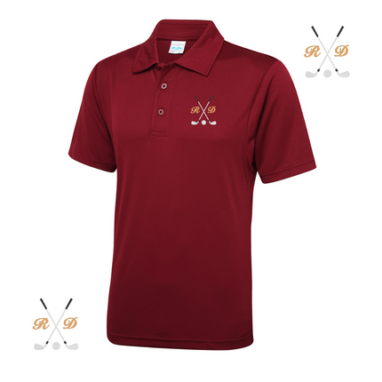 Personalised  Embroidered Golf Polo
