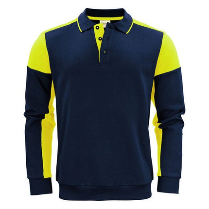 Printer PRIME Long Sleeve Polo Sweatshirt