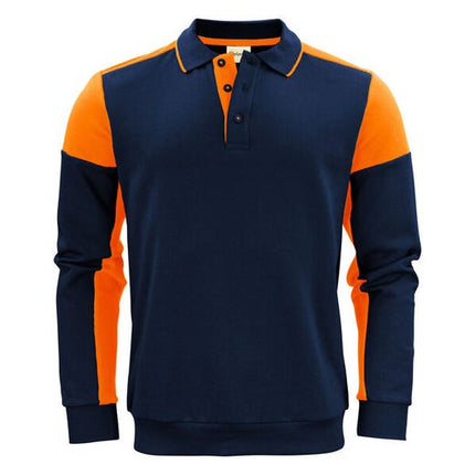 Printer PRIME Long Sleeve Polo Sweatshirt