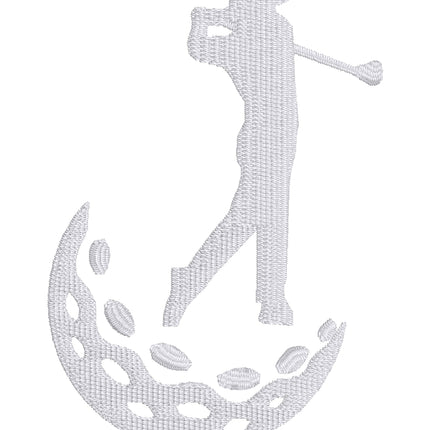A&S Poly Cotton Polo Shirt with Embroidered Golfer Detail