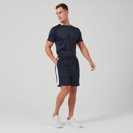 Finden & Hales Knitted shorts with zip pockets