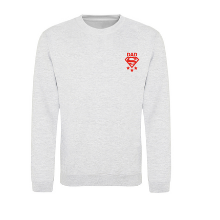 Ash Grey Super Dad Sweater