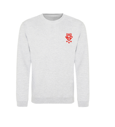 Ash Grey Super Dad Sweater