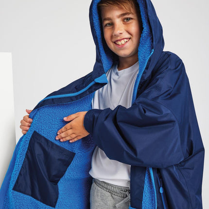 Kids TriDri® changing robe personalised + embroidered IRFU detail