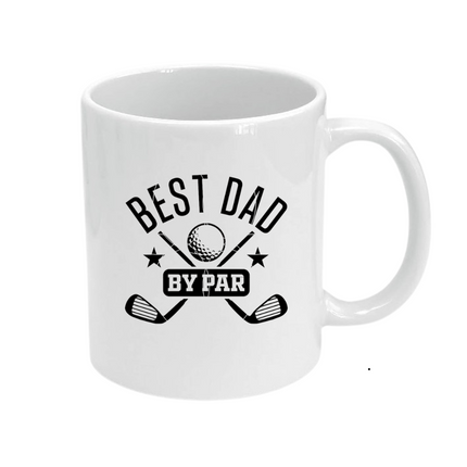 Best Dad By Par Mug