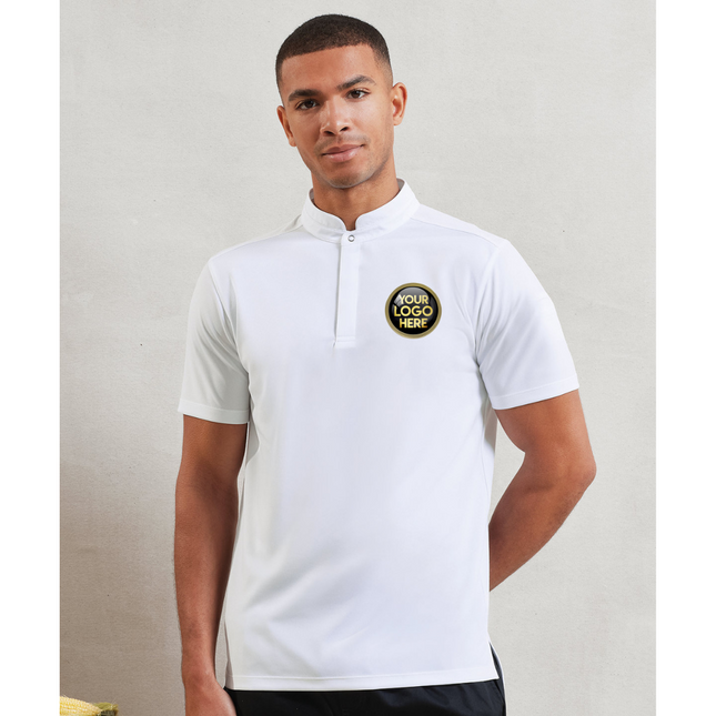 Essential Coolchecker® short sleeve chef’s shirt