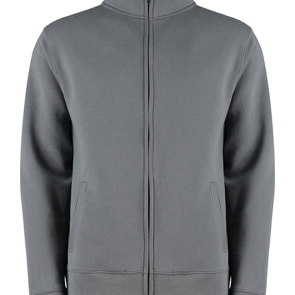 Regular fit zipped sweatshirt