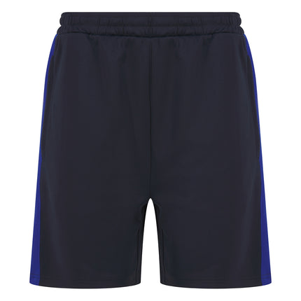 Finden & Hales Knitted shorts with zip pockets