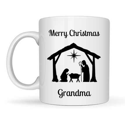 Personalised Christmas Nativity Scene