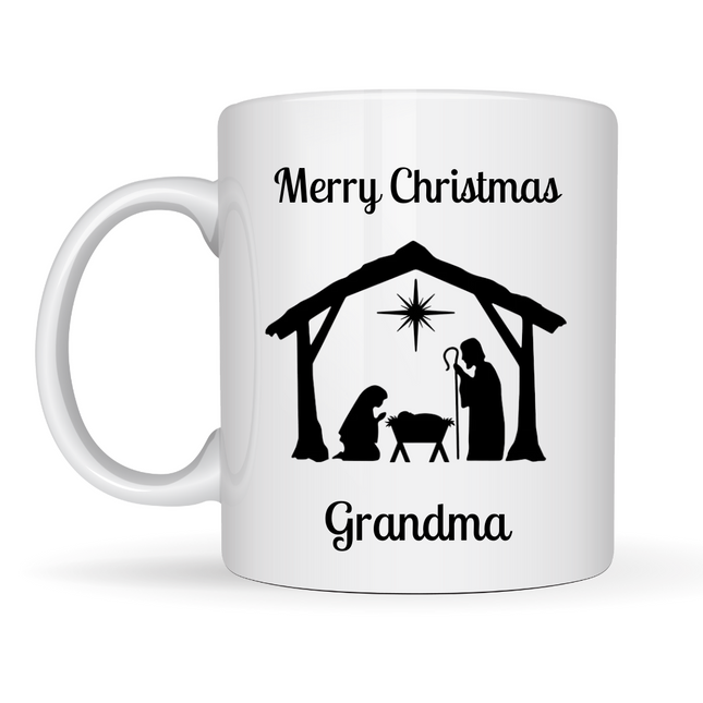 Personalised Christmas Nativity Scene