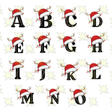 Personalised Children's | Adults Monogram Christmas Mug