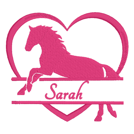 Kids TriDri® changing robe personalised + embroidered horse detail