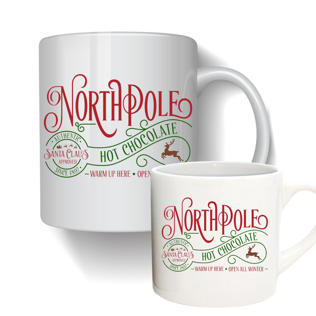 North Pole Hot Chocolate Mug