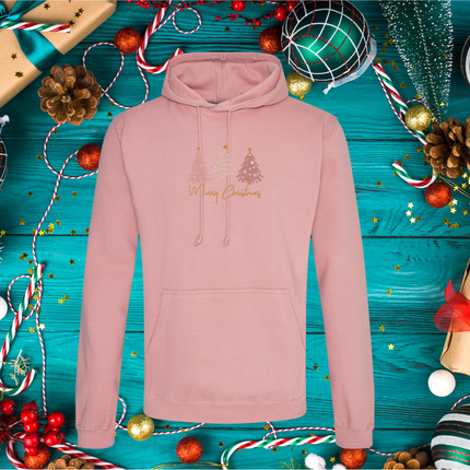 Christmas Vintage Tree Embroidered Sweatshirt | Hoodie