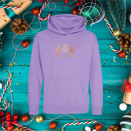 Christmas Vintage Tree Embroidered Sweatshirt | Hoodie