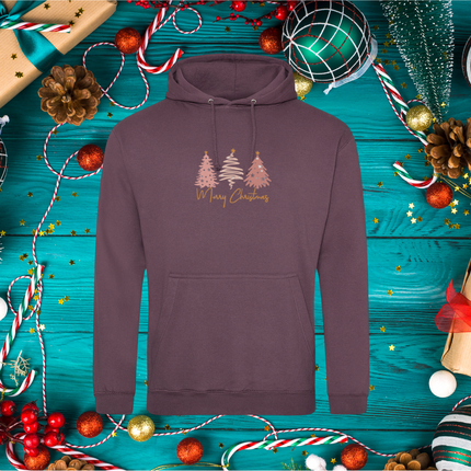Christmas Vintage Tree Embroidered Sweatshirt | Hoodie