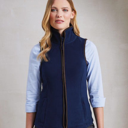 Women’s artisan fleece gilet
