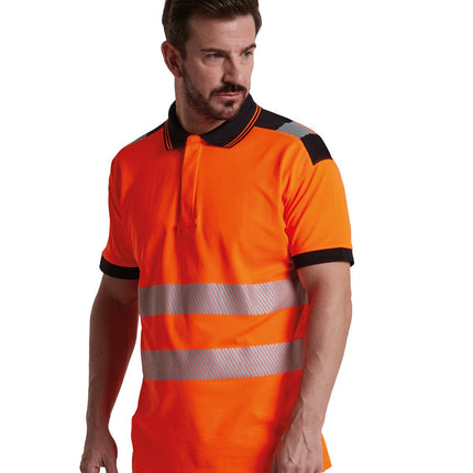 Portwest PW3 Hi-vis polo shirt (T180)