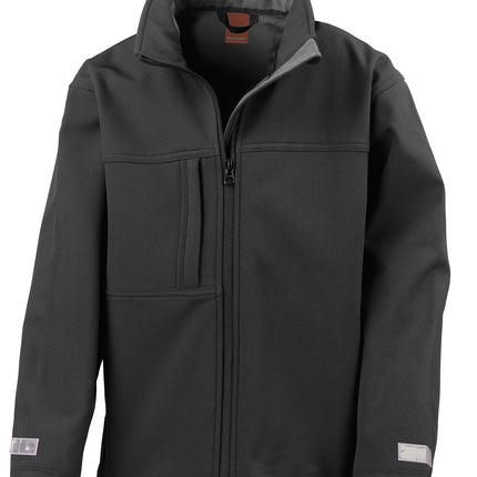 R121J Junior classic softshell 3-layer jacket