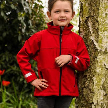 R121J Junior classic softshell 3-layer jacket