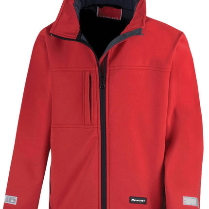 R121J Junior classic softshell 3-layer jacket