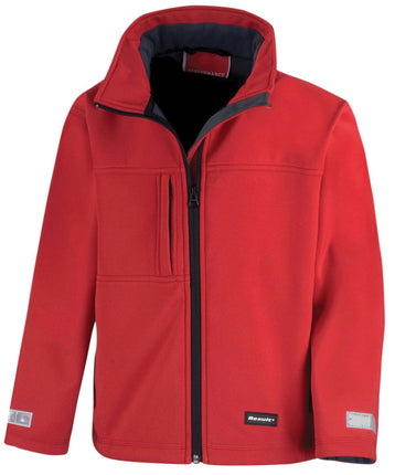 R121J Junior classic softshell 3-layer jacket