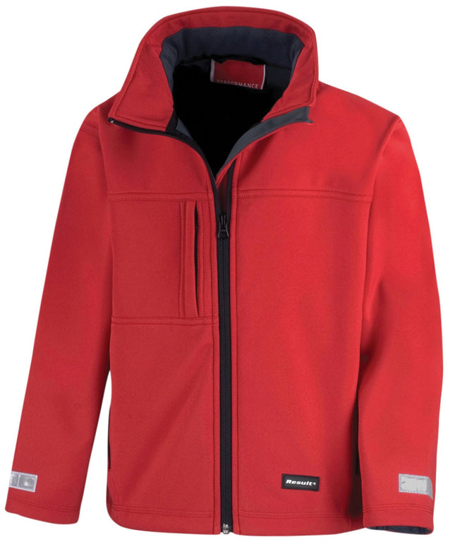 R121J Junior classic softshell 3-layer jacket