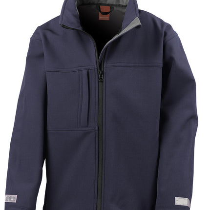 R121J Junior classic softshell 3-layer jacket