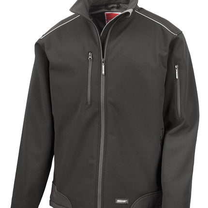 Ripstop softshell workwear jacket