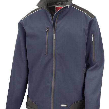 Ripstop softshell workwear jacket