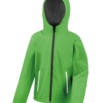 Core junior TX performance hooded softshell jacket