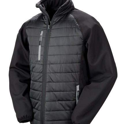 Compass padded softshell jacket