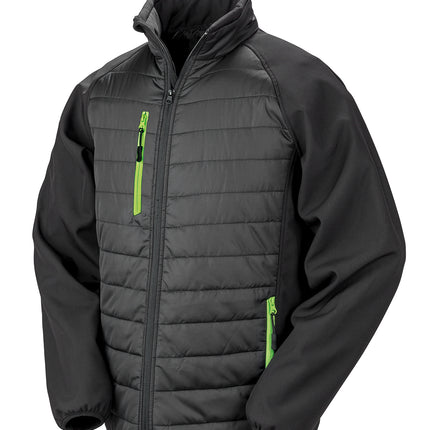 Compass padded softshell jacket