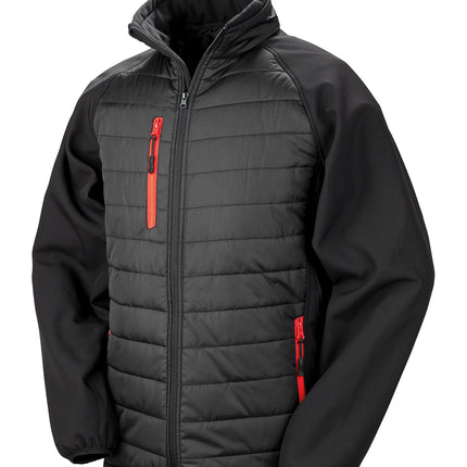Compass padded softshell jacket