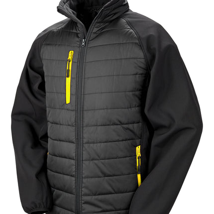 Compass padded softshell jacket