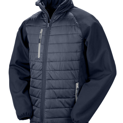 Compass padded softshell jacket