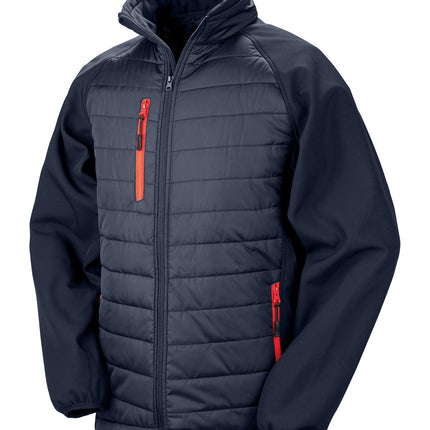 Compass padded softshell jacket