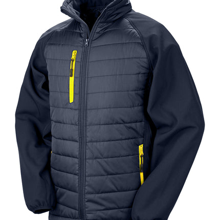 Compass padded softshell jacket