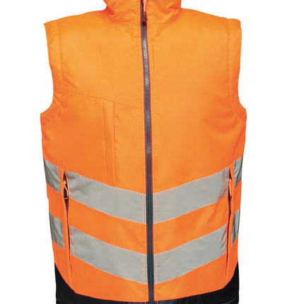 High-vis pro bodywarmer