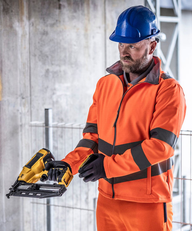 Hi-Vis Pro Contract Ablaze 2-layer softshell