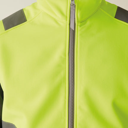 Hi-vis Pro Contract Ablaze Softshell Bodywarmer