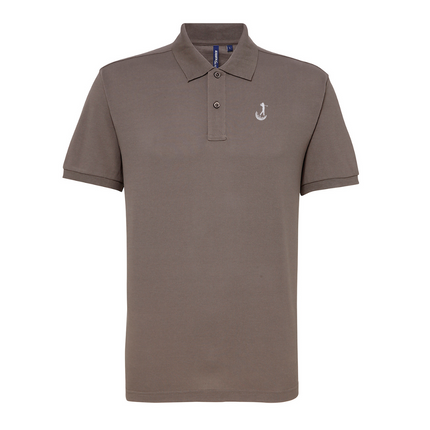 A&S Poly Cotton Polo Shirt with Embroidered Golfer Detail
