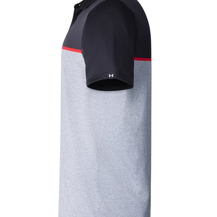 UA Playoff 3.0 Stripe Polo LB – Edge Lit