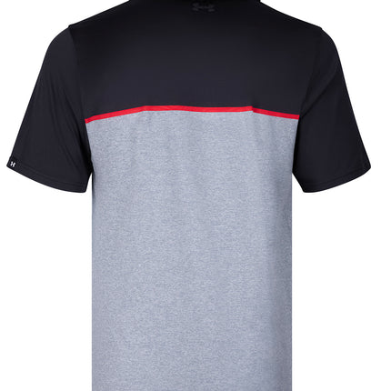 UA Playoff 3.0 Stripe Polo LB – Edge Lit