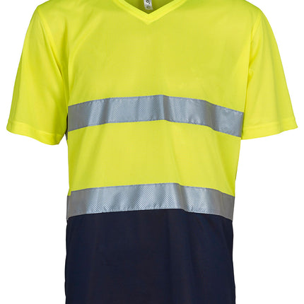 Hi-vis top cool super light v-neck t-shirt (HVJ910)