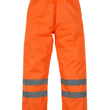 Hi-vis waterproof overtrousers (HVS462)